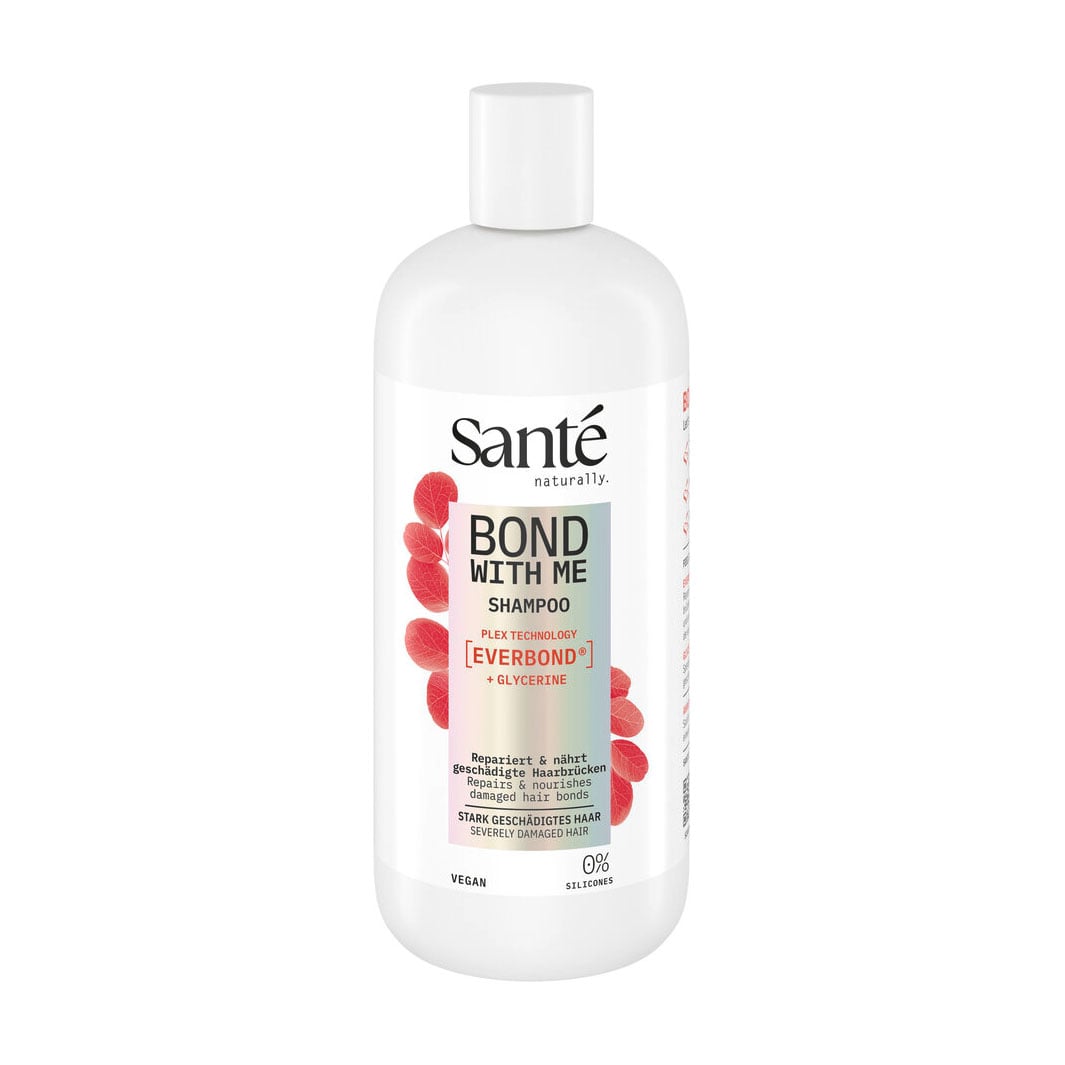 Шампунь Sante Bond With Me Shampoo для відновлення та живлення пошкоджених зв'язків волосся, 500 мл